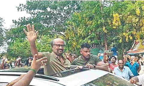 Rajini begins shooting for Lal Salaam in Puducherry