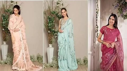 Embracing the Linen Saree Trend