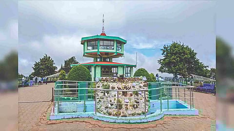 The Telescope House for tourists to view the Doddapetta peak
