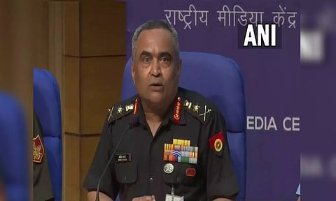 Chief of Army Staff of the Indian Army, General Manoj Pande (Photo - ANI)