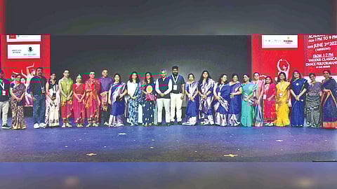 Participants during the second season of Rhythm Chaithanyam