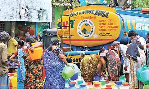 Drinking water supply will be suspended in zone 13-15 for 2 days: CMWSSB