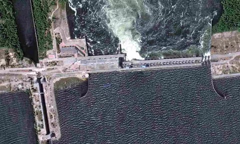 Ukrainian Dam breach, Image Credit: File Image