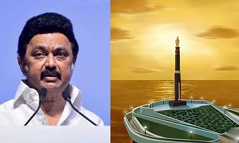 CM Stalin; Representative image of the proposed pen statue. (File)