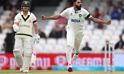 India pacer Mohammed Siraj