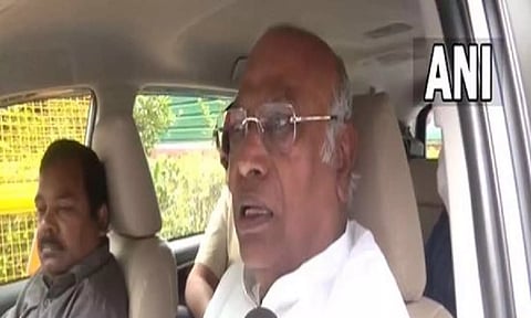 Congress President Mallikarjun Kharge (Photo: ANI)
