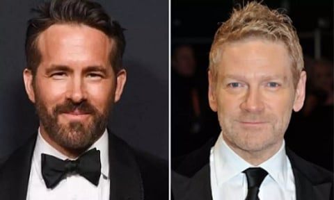  Actors Ryan Reynolds and Kenneth Branagh (IANS)