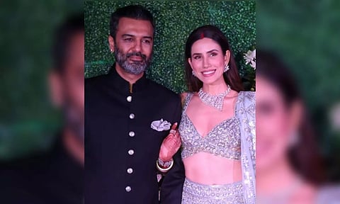 Ashesh Sajnani and Sonnalli Seyggal