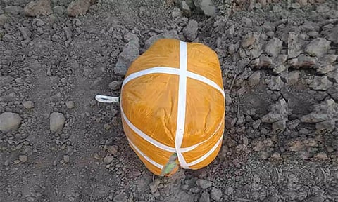 BSF recovers 5.5 kg narcotics near Rai village in Amritsar (Photo: ANI)