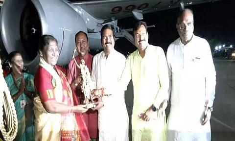 President Droupadi Murmu (ANI)