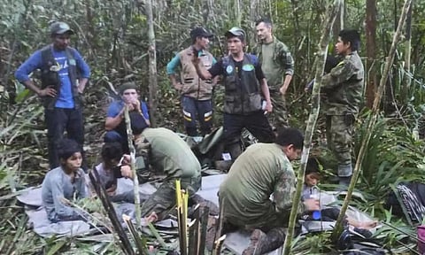 Colombian President Gustavo Petro said on June 9 that authorities found alive the four children who survived a small plane crash 40 days ago and had been the subject of an intense search in the Amazon jungle that held Colombians on edge. (AP)