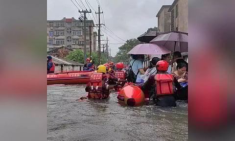 Floods in China. Reuters