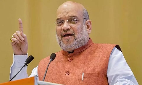 Union Home Minister and senior BJP leader Amit Shah (PTI)