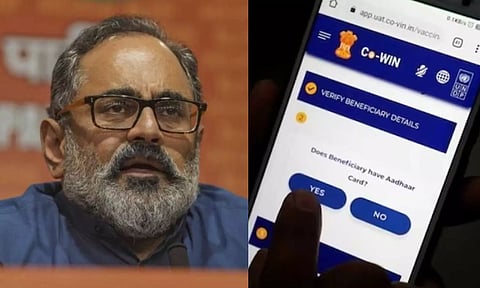 (On right) Rajeev Chandrasekhar