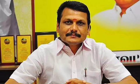 Minister V Senthilbalaji