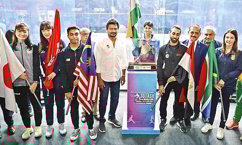Squash fever grips Chennai as World Cup begins today