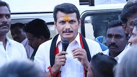 State Electricity Minister V Senthilbalaji