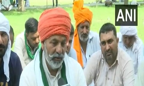 Farmer leader Rakesh Tikait (ANI)