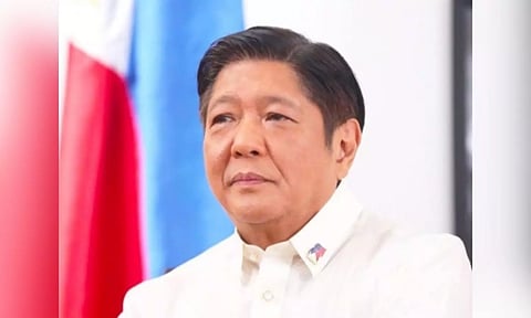 Philippine President Ferdinand Marcos