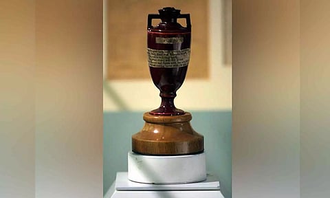 The Ashes urn.