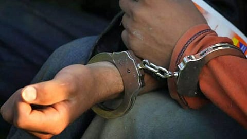 Youth held for misbehaving with jogger