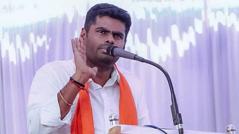  BJP state president K Annamalai 