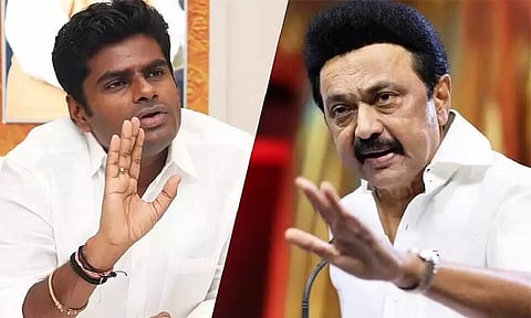 Don't defend the one you accused in 2016: Annamalai says to Stalin