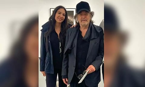 Al Pacino with his girlfriend Noor Alfallah (IANS)