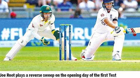 Root stands tall for England