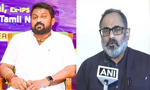 SG Suryah; Rajeev Chandrashekhar