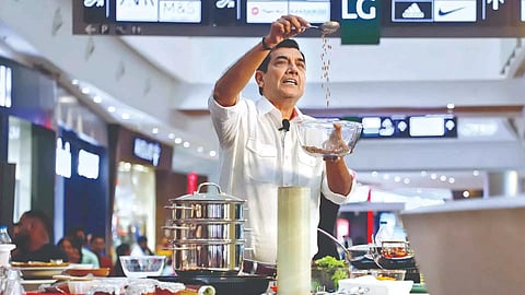 'I revere the works of Indian culinary guru, chef Soundararajan P'