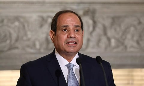 Egyptian President Abdel-Fattah al-Sisi. Reuters