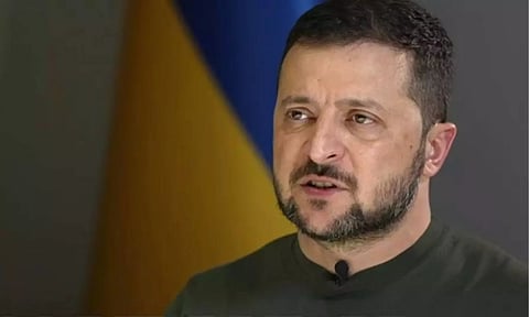 Ukrainian President Volodymyr Zelensky