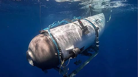 Desperate search for Titanic sub continues after undersea noises detected