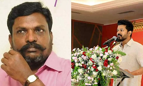 VCK leader Thol Thirumavalavan; Actor Vijay