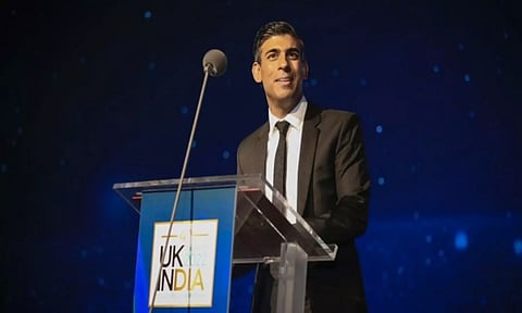 British Prime Minister Rishi Sunak