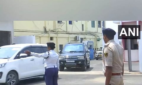 PDP chief Mehbooba Mufti arrives in Bihar's Patna (ANI)