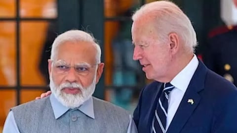 Prime Minister Narendra Modi and US President Joe Biden