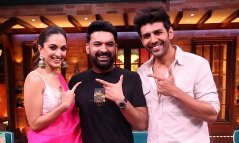 Kartik Aaryan in The Kapil Sharma Show