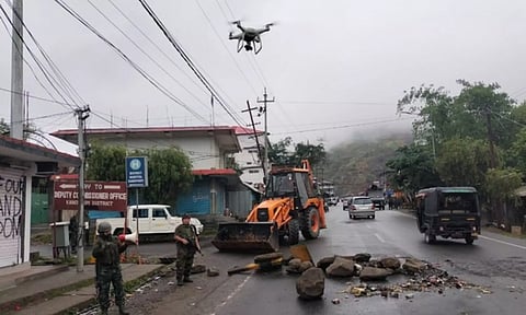Armed personnel in Manipur. Representative image - ANI