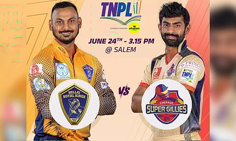 TNPL 2023: Chepauk win toss, chose to bat first against Nellai