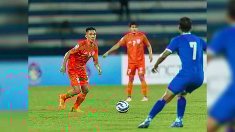 India beat Nepal 2-0 in SAFF Championship 2023 (Photo: AIFF)