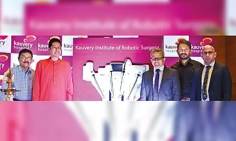 Institute of Robotic Surgery launched at private hospital