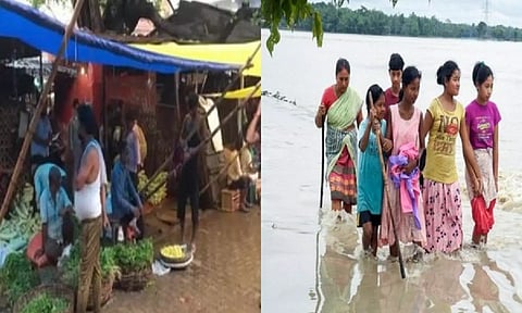 The ASDMA flood report also stated that 427474 domestic animals were also affected by the flood. (ANI)