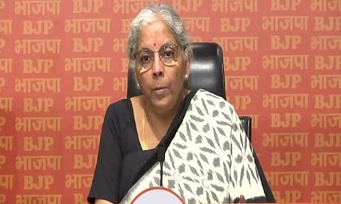 Union Finance Minister Nirmala Sitharaman