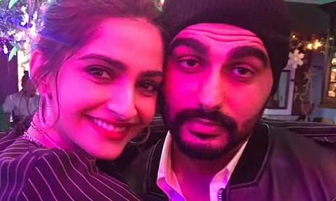 Actors Sonam Kapoor and Arjun Kapoor 
