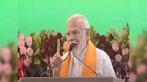 Prime Minister Narendra Modi in Bhopal (Photo: ANI)