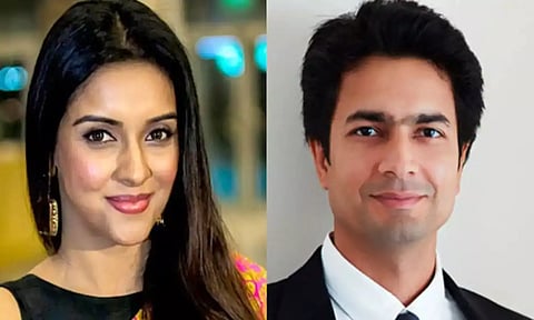 Asin and Rahul Sharma