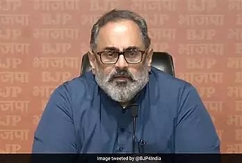 Union Minister Rajeev Chandrasekhar (File)