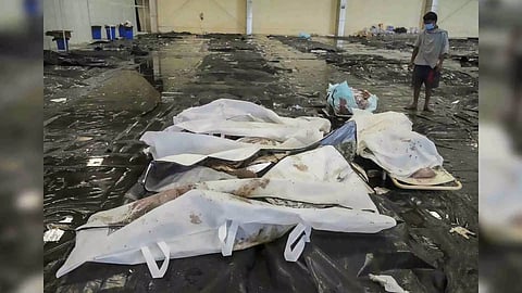 Visuals from the spot (Photo: PTI)